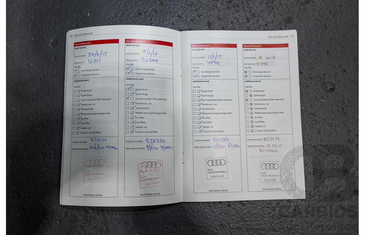 6/2014 Audi Q7 3.0 TDI S-Line Package Quattro (AWD) MY14 4d Wagon White Turbo Diesel 3.0L - 7 Seater