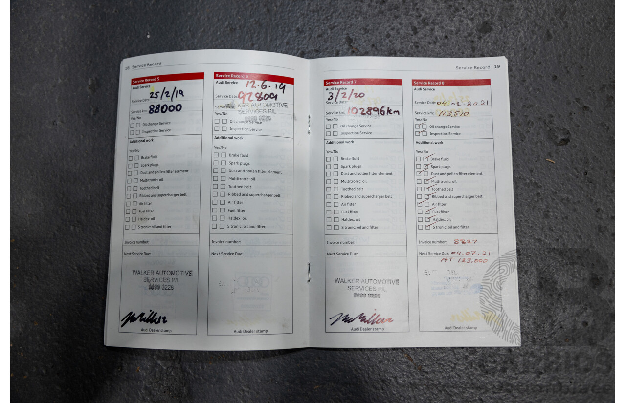 6/2014 Audi Q7 3.0 TDI S-Line Package Quattro (AWD) MY14 4d Wagon White Turbo Diesel 3.0L - 7 Seater