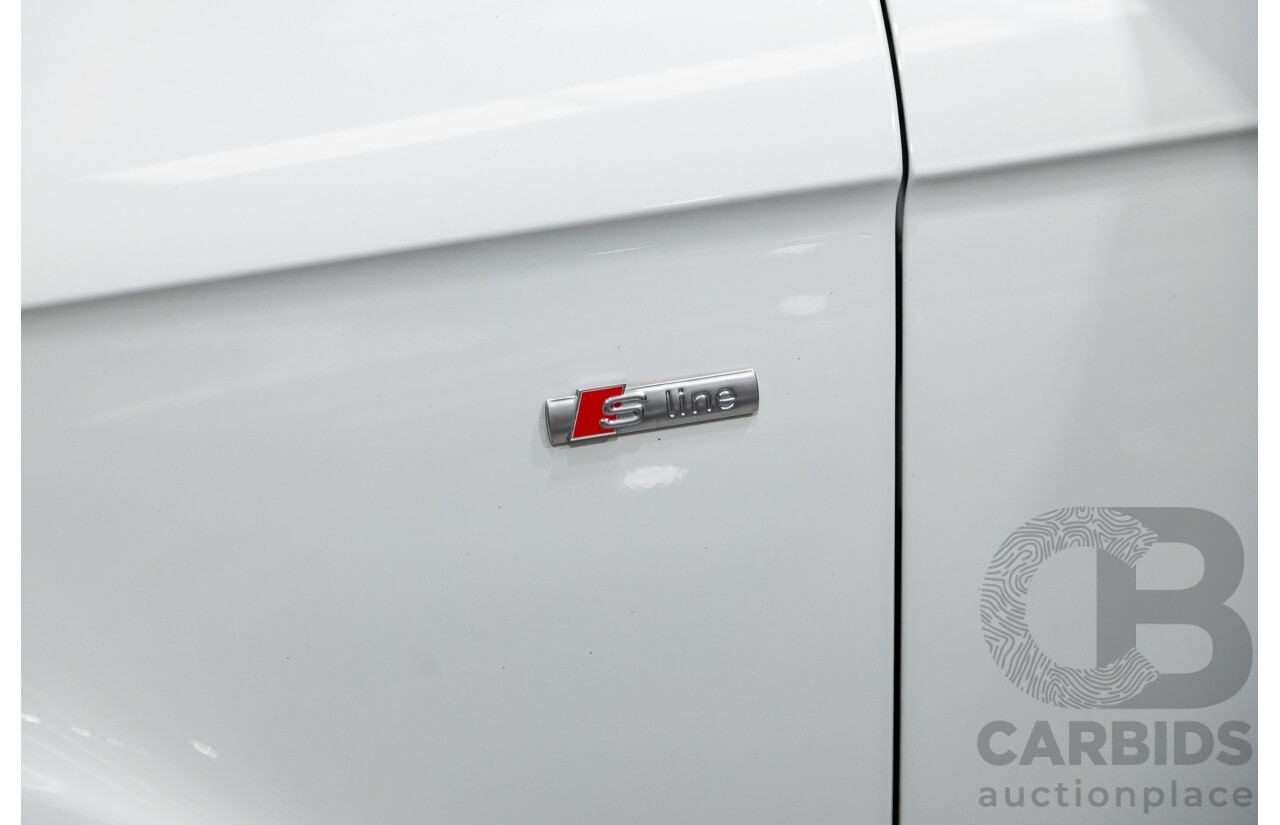 6/2014 Audi Q7 3.0 TDI S-Line Package Quattro (AWD) MY14 4d Wagon White Turbo Diesel 3.0L - 7 Seater