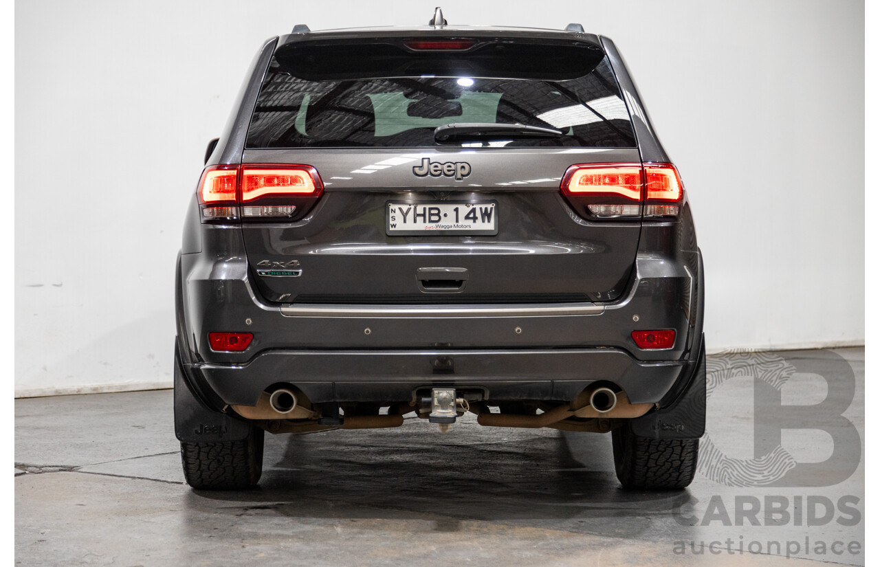 1/2017 Jeep Grand Cherokee 75TH Anniversary (4x4) WK 4d Wagon Metallic Grey Turbo Diesel V6 3.0L