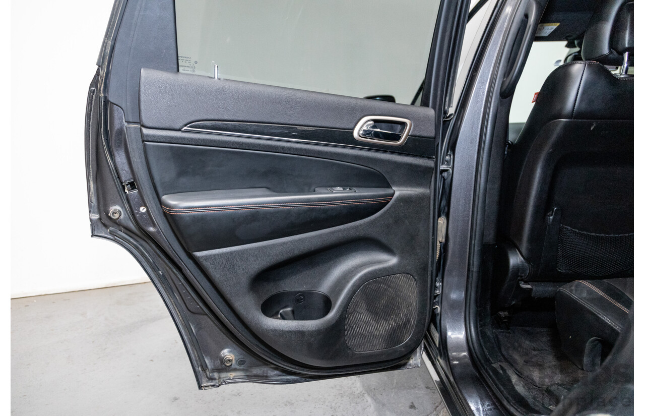 1/2017 Jeep Grand Cherokee 75TH Anniversary (4x4) WK 4d Wagon Metallic Grey Turbo Diesel V6 3.0L