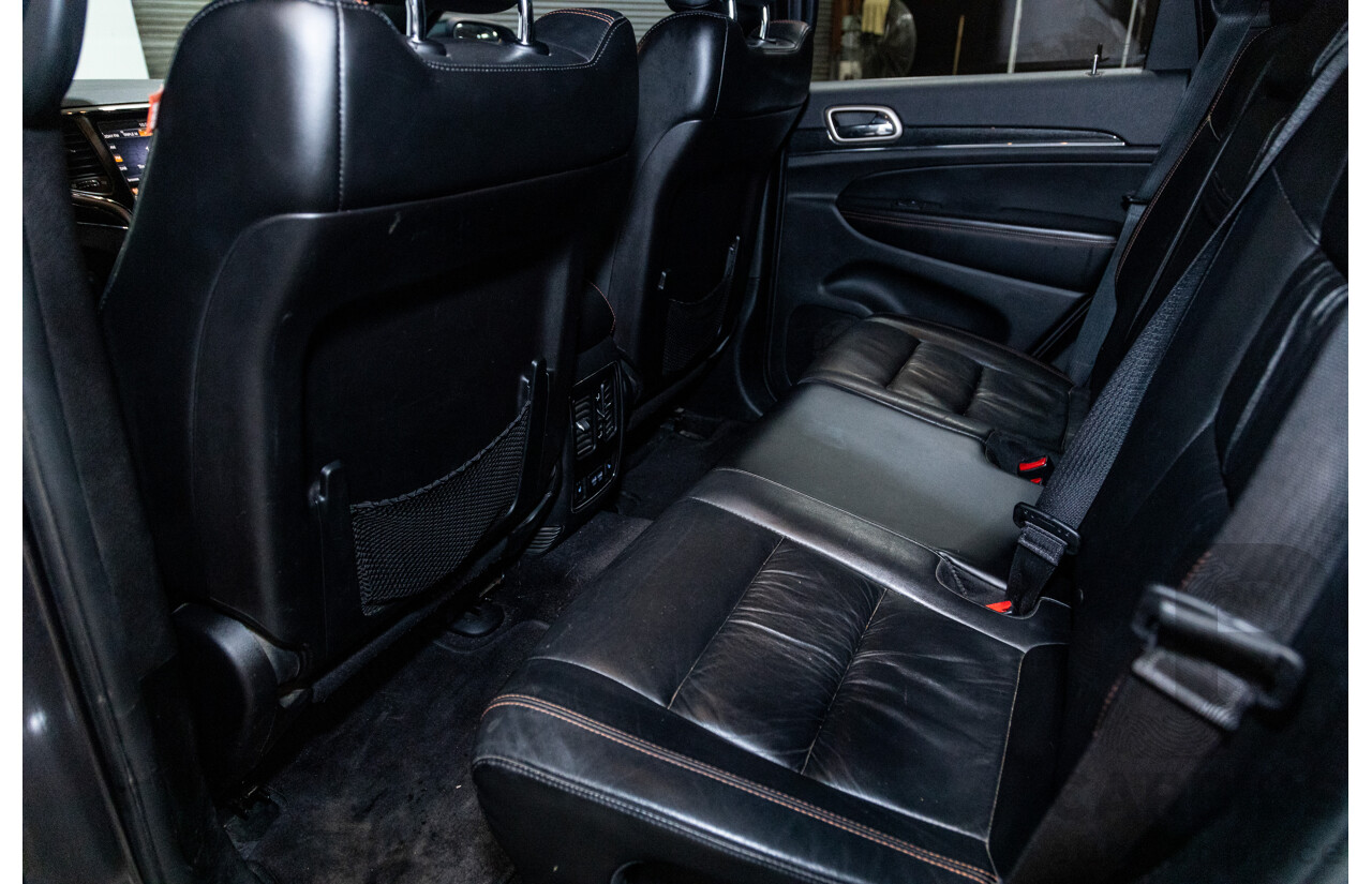 1/2017 Jeep Grand Cherokee 75TH Anniversary (4x4) WK 4d Wagon Metallic Grey Turbo Diesel V6 3.0L