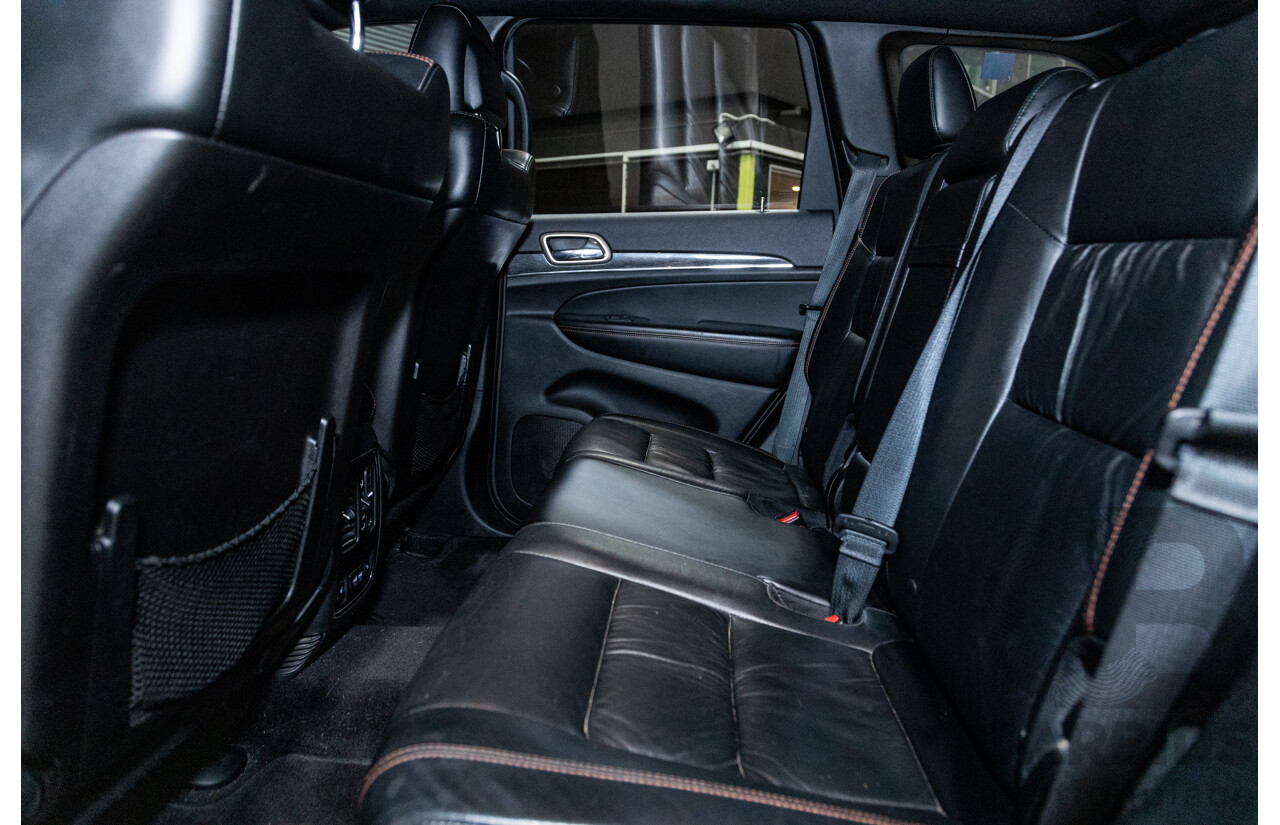 1/2017 Jeep Grand Cherokee 75TH Anniversary (4x4) WK 4d Wagon Metallic Grey Turbo Diesel V6 3.0L