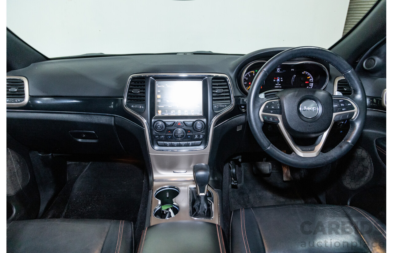 1/2017 Jeep Grand Cherokee 75TH Anniversary (4x4) WK 4d Wagon Metallic Grey Turbo Diesel V6 3.0L