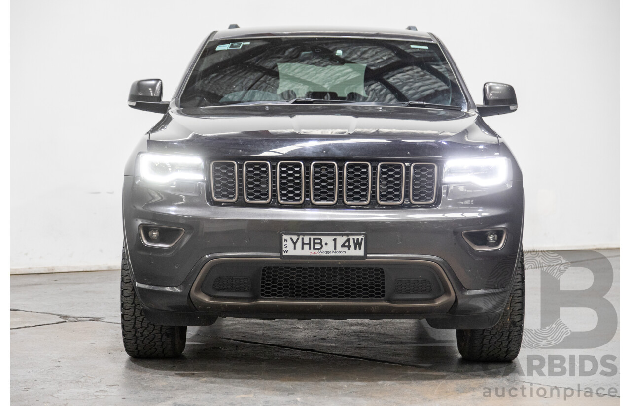 1/2017 Jeep Grand Cherokee 75TH Anniversary (4x4) WK 4d Wagon Metallic Grey Turbo Diesel V6 3.0L