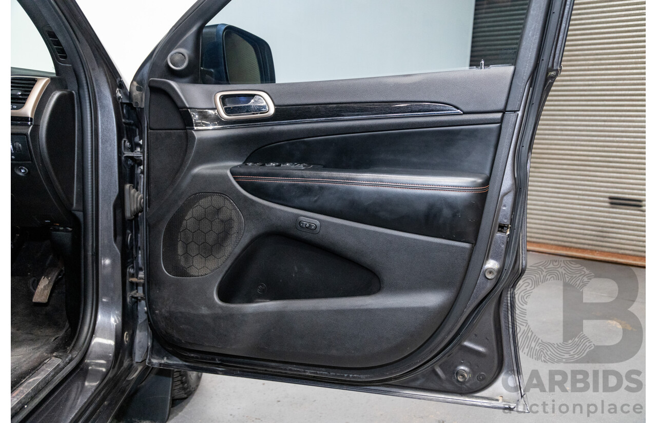 1/2017 Jeep Grand Cherokee 75TH Anniversary (4x4) WK 4d Wagon Metallic Grey Turbo Diesel V6 3.0L