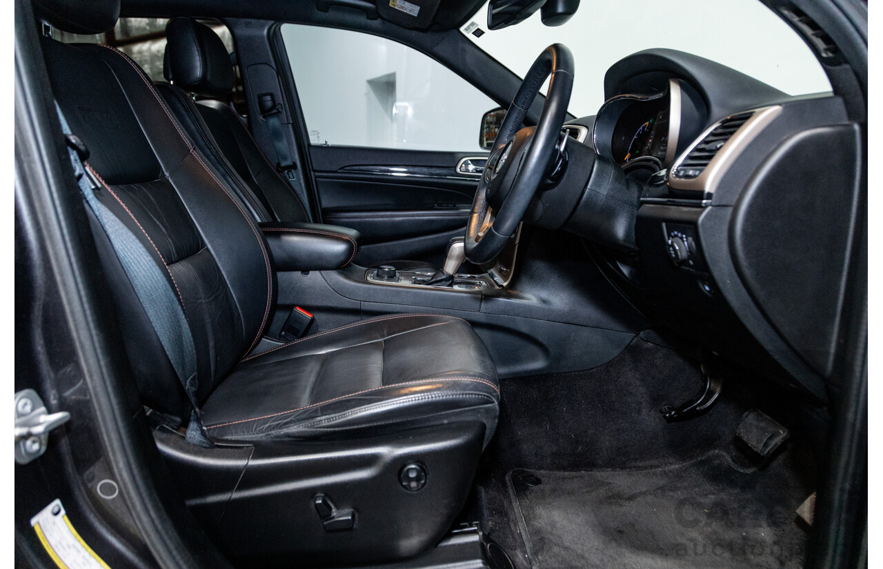 1/2017 Jeep Grand Cherokee 75TH Anniversary (4x4) WK 4d Wagon Metallic Grey Turbo Diesel V6 3.0L