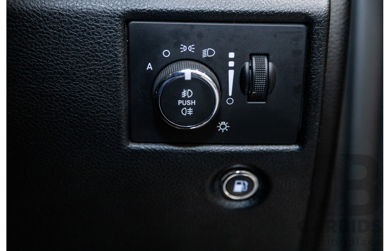 1/2017 Jeep Grand Cherokee 75TH Anniversary (4x4) WK 4d Wagon Metallic Grey Turbo Diesel V6 3.0L