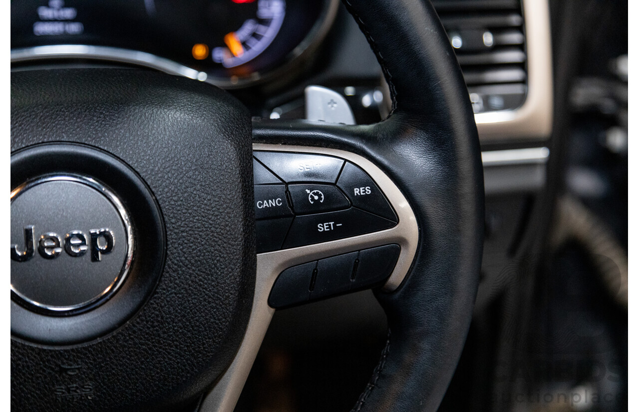 1/2017 Jeep Grand Cherokee 75TH Anniversary (4x4) WK 4d Wagon Metallic Grey Turbo Diesel V6 3.0L