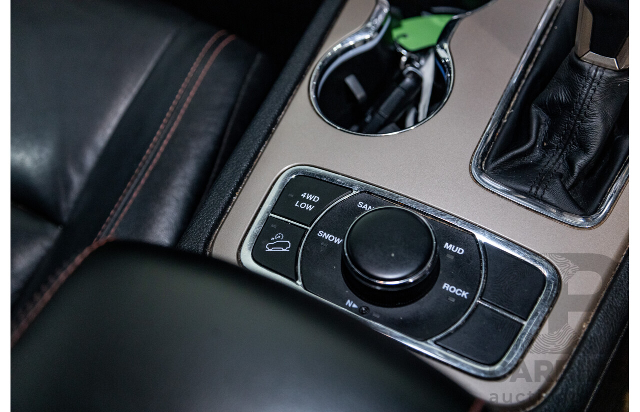 1/2017 Jeep Grand Cherokee 75TH Anniversary (4x4) WK 4d Wagon Metallic Grey Turbo Diesel V6 3.0L