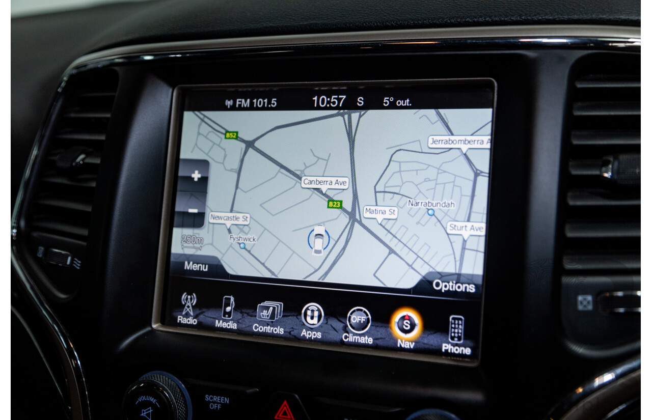 1/2017 Jeep Grand Cherokee 75TH Anniversary (4x4) WK 4d Wagon Metallic Grey Turbo Diesel V6 3.0L