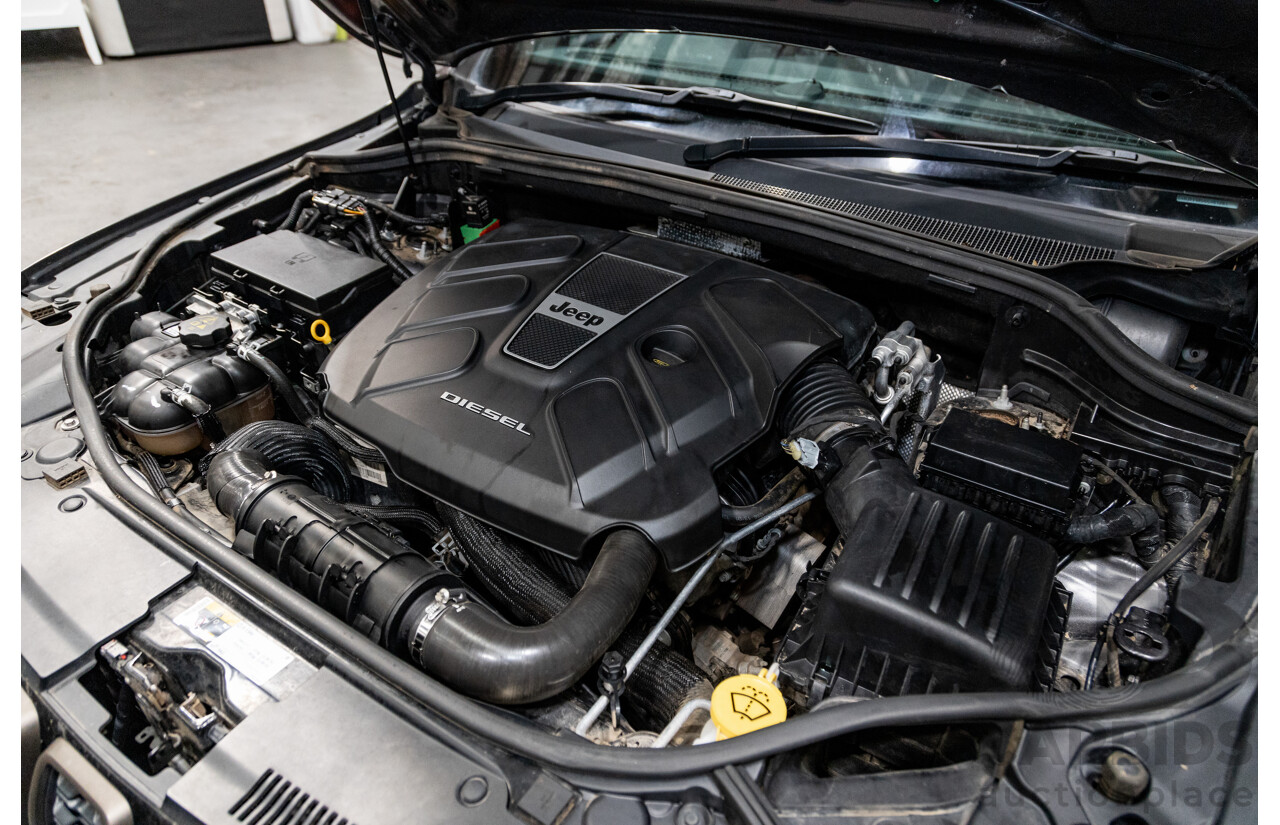 1/2017 Jeep Grand Cherokee 75TH Anniversary (4x4) WK 4d Wagon Metallic Grey Turbo Diesel V6 3.0L