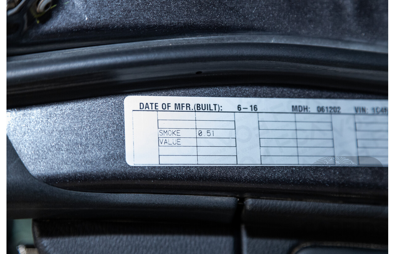 1/2017 Jeep Grand Cherokee 75TH Anniversary (4x4) WK 4d Wagon Metallic Grey Turbo Diesel V6 3.0L