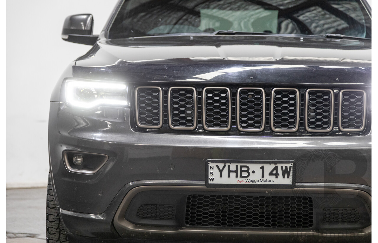 1/2017 Jeep Grand Cherokee 75TH Anniversary (4x4) WK 4d Wagon Metallic Grey Turbo Diesel V6 3.0L