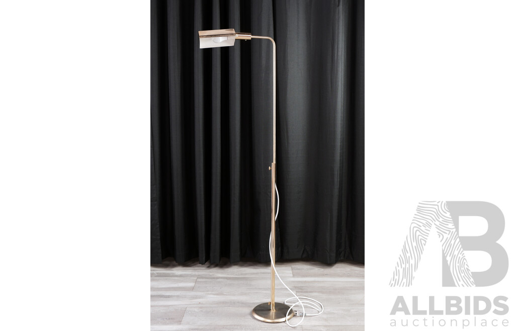 Brass Telescopic Floor Lamp