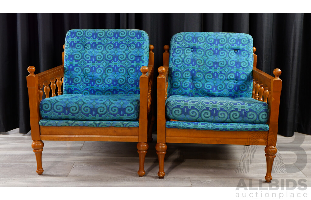 Vintage Timber Three Piece Lounge Suite by Marcob Furniture