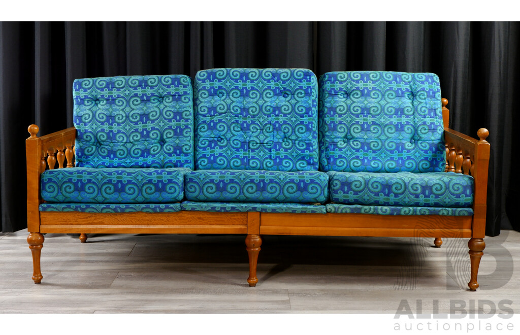 Vintage Timber Three Piece Lounge Suite by Marcob Furniture