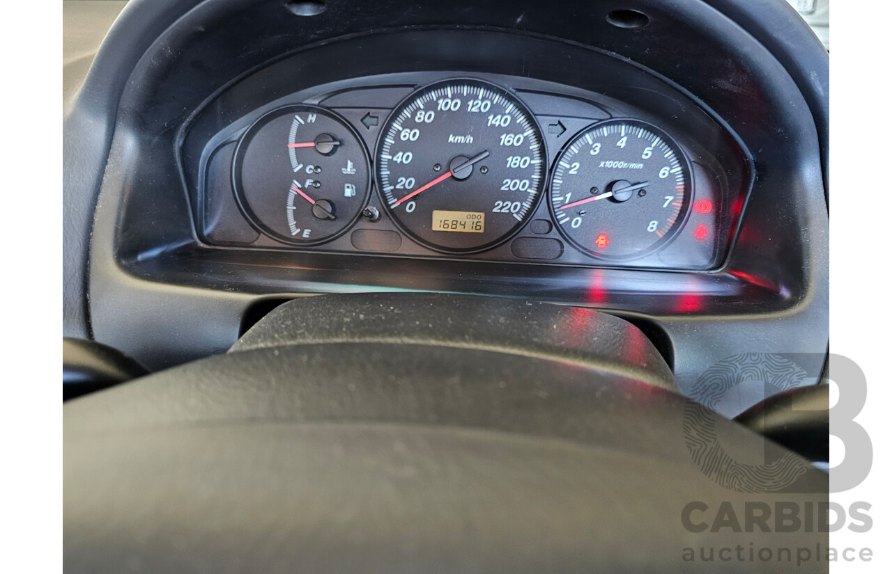 8/2002 Mazda 323 Astina  5d Hatchback Blue 1.8L