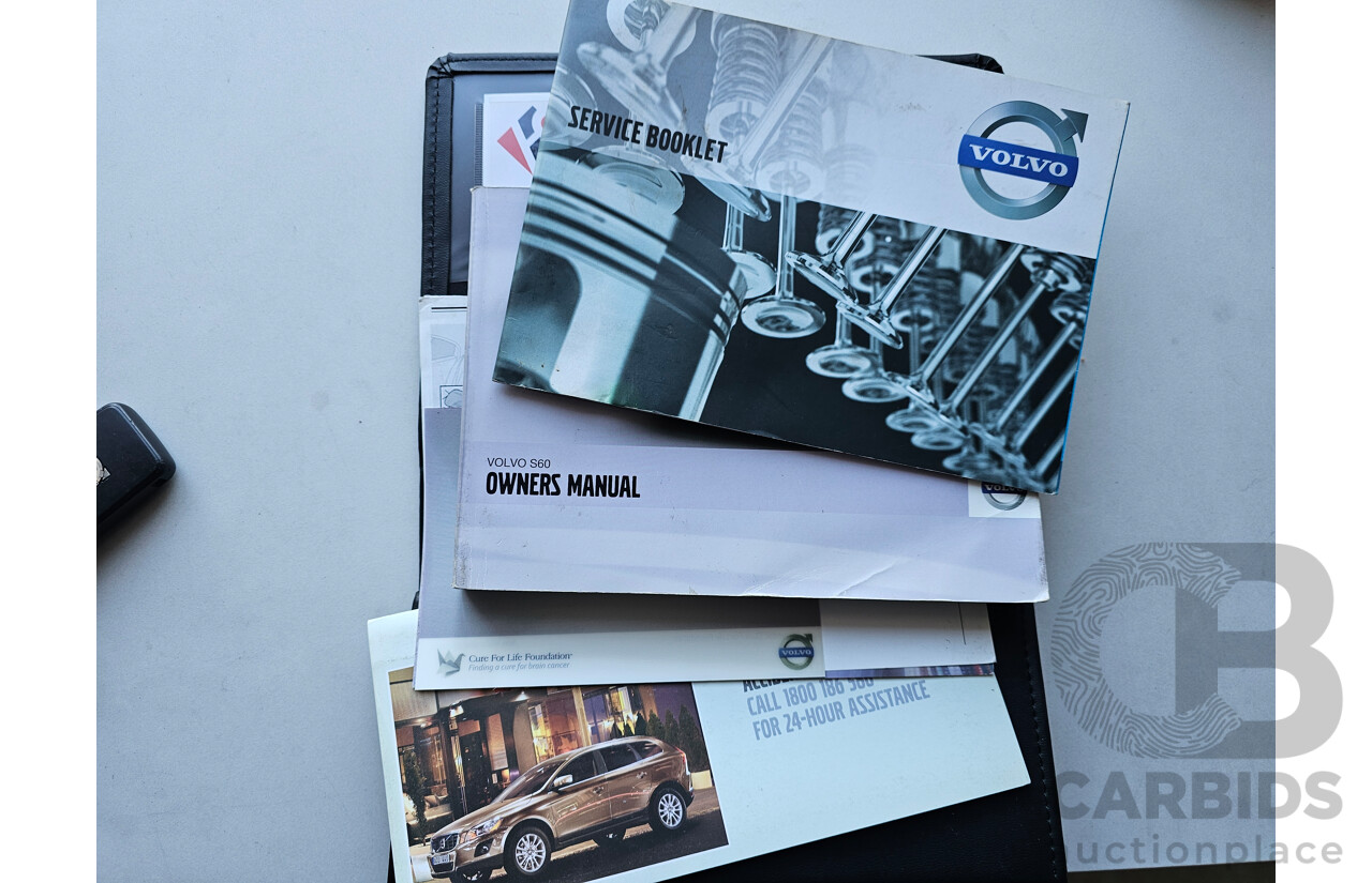 1/2012 Volvo S60 D3 F MY12 4d Sedan Black 2.0L