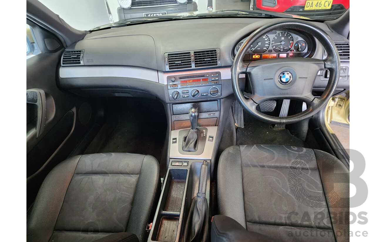 04/2002 Bmw 3 16ti RWD E46 3D Hatchback Gold 1.8L