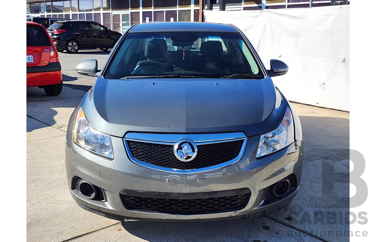 07/2012 Holden Cruze CD FWD JH MY12 4D Sedan Grey 1.8L