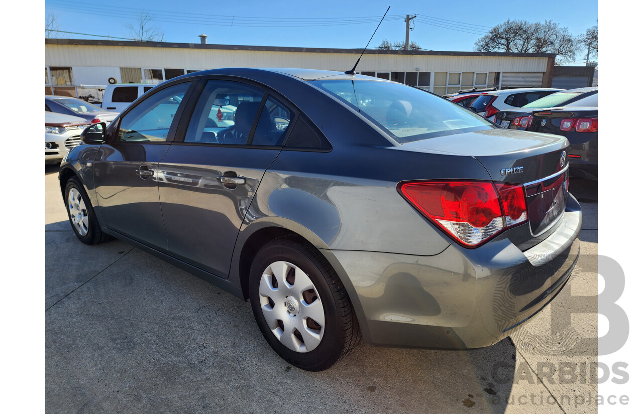 07/2012 Holden Cruze CD FWD JH MY12 4D Sedan Grey 1.8L