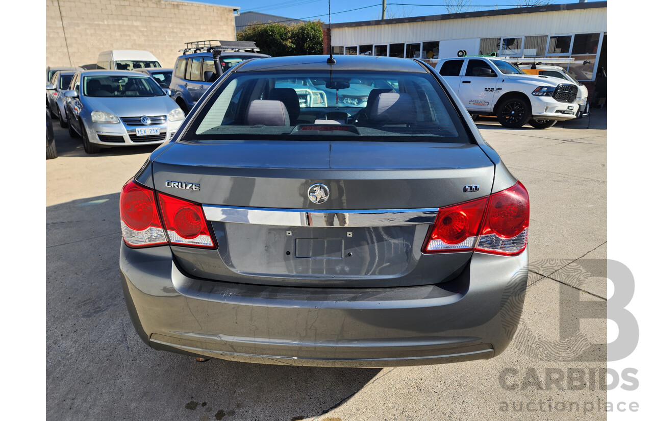 07/2012 Holden Cruze CD FWD JH MY12 4D Sedan Grey 1.8L