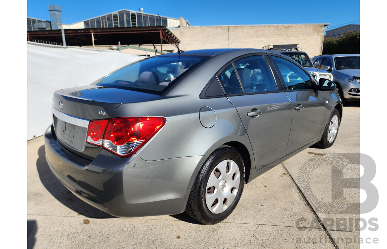 07/2012 Holden Cruze CD FWD JH MY12 4D Sedan Grey 1.8L