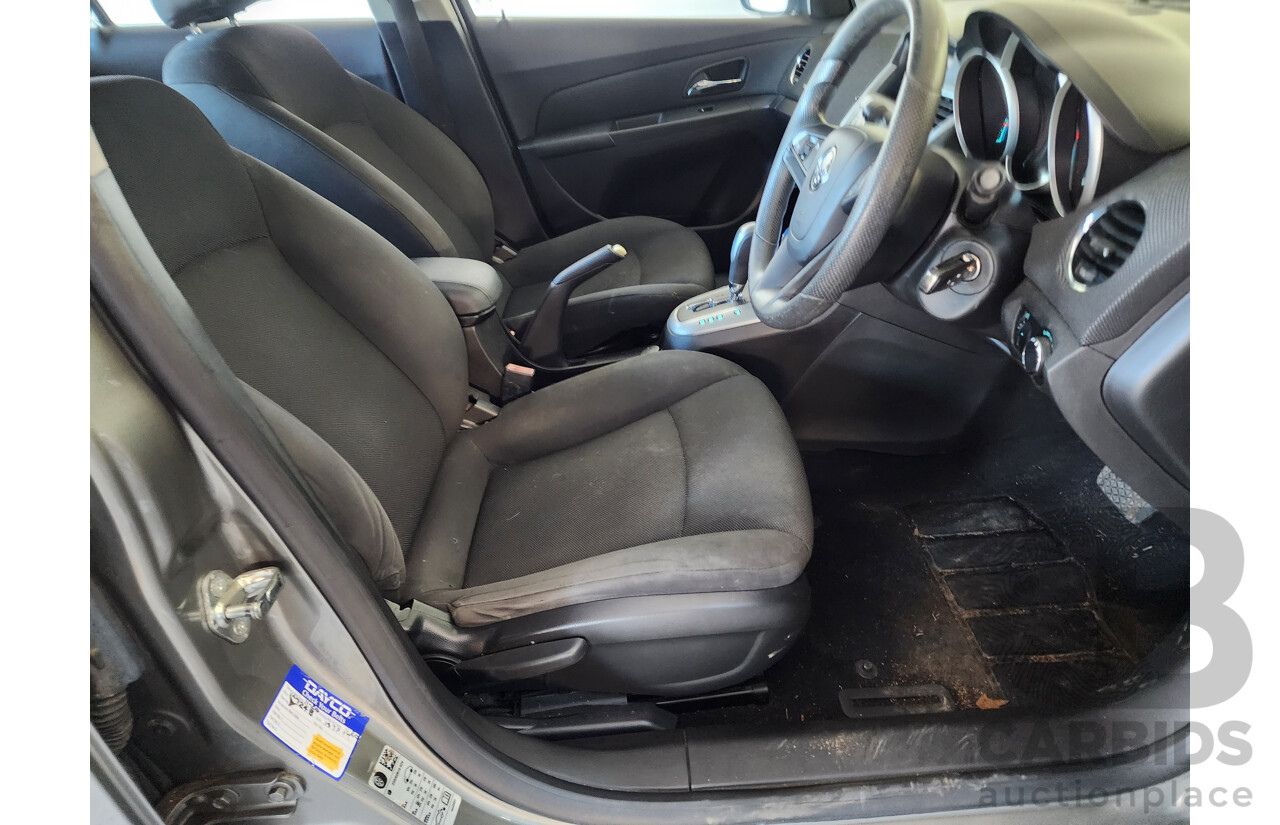 07/2012 Holden Cruze CD FWD JH MY12 4D Sedan Grey 1.8L