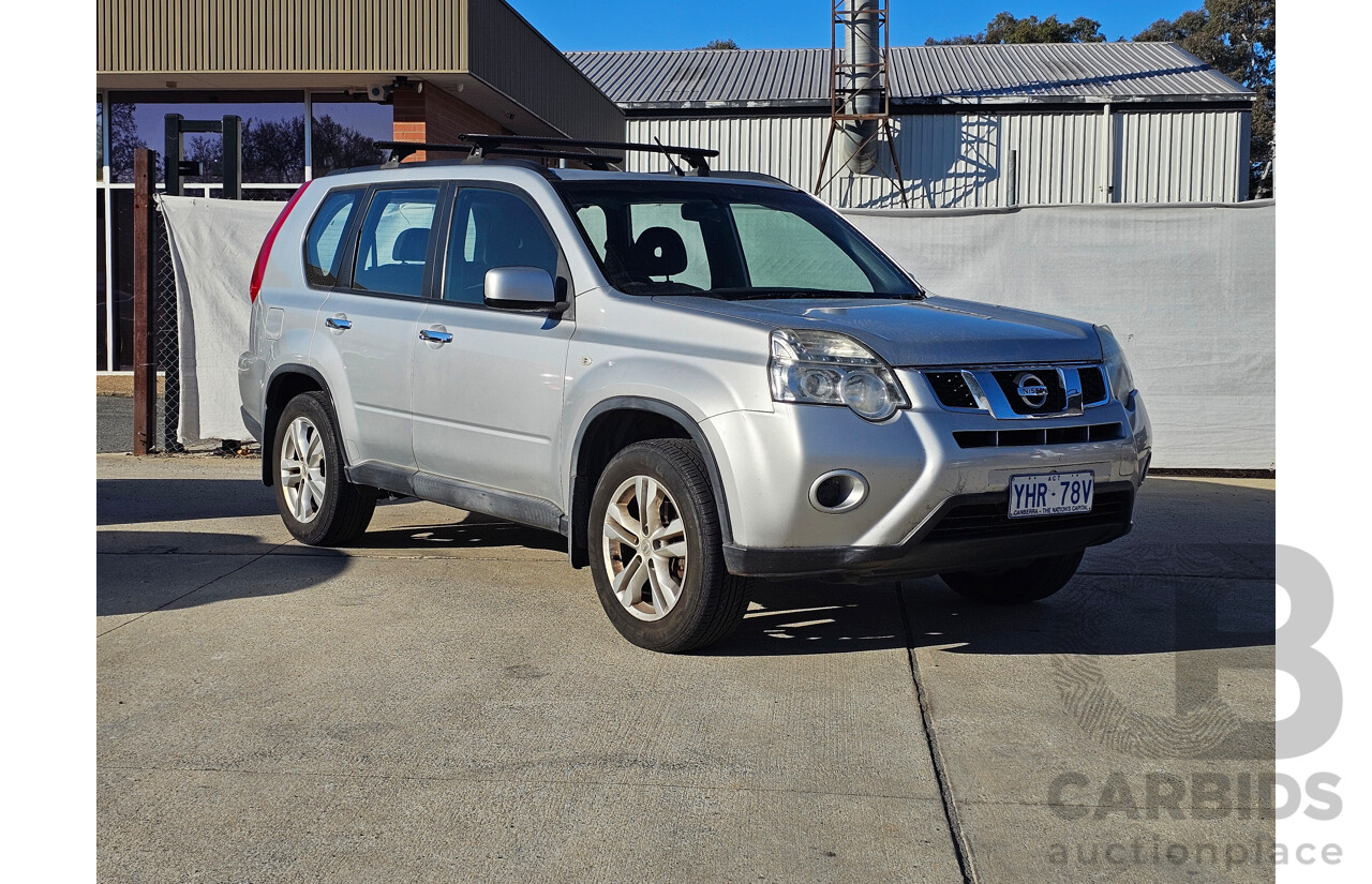 8/2011 Nissan X-Trail ST (fwd) T31 MY11 4d Wagon Silver 2.0L