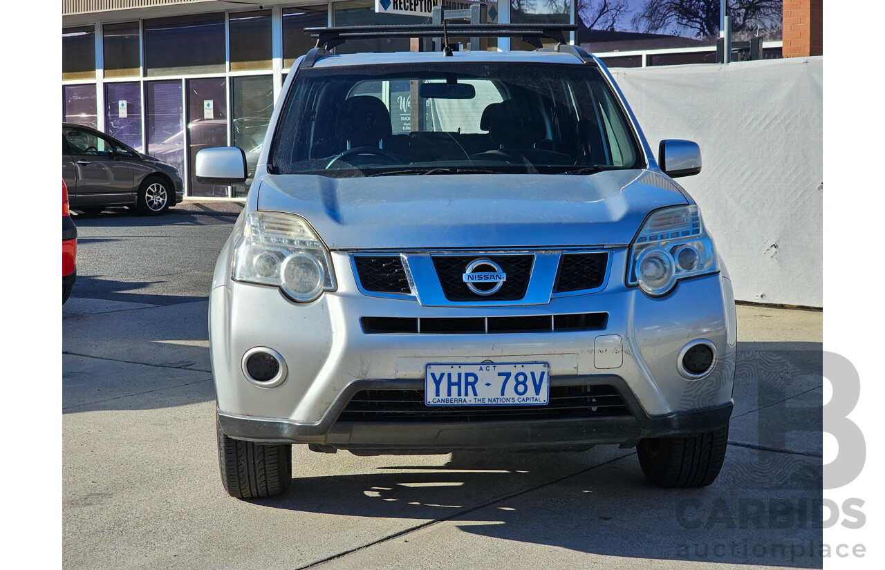 8/2011 Nissan X-Trail ST (fwd) T31 MY11 4d Wagon Silver 2.0L