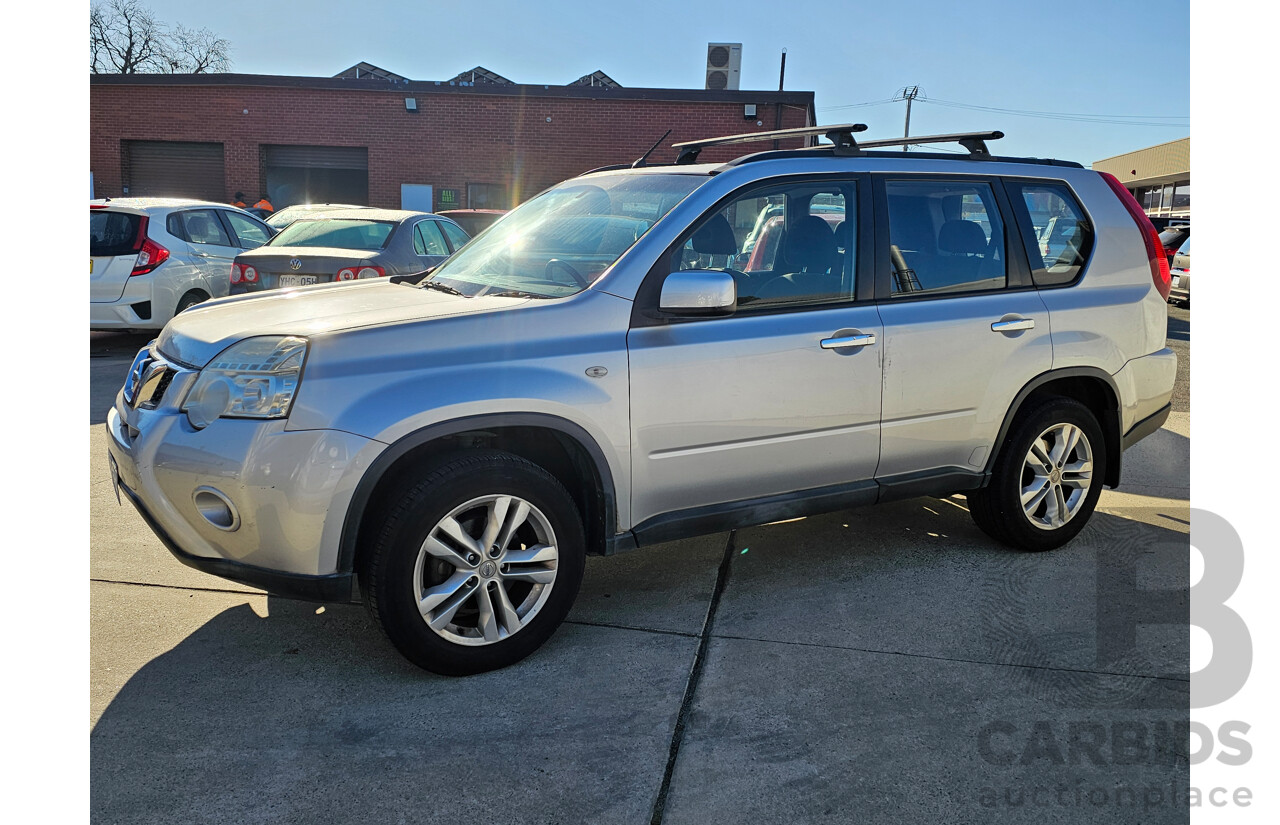 8/2011 Nissan X-Trail ST (fwd) T31 MY11 4d Wagon Silver 2.0L