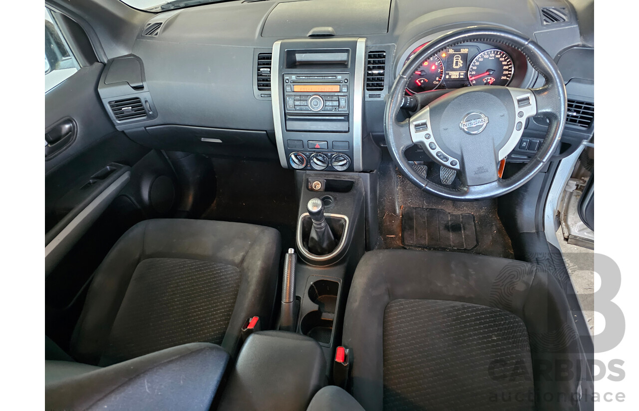 8/2011 Nissan X-Trail ST (fwd) T31 MY11 4d Wagon Silver 2.0L