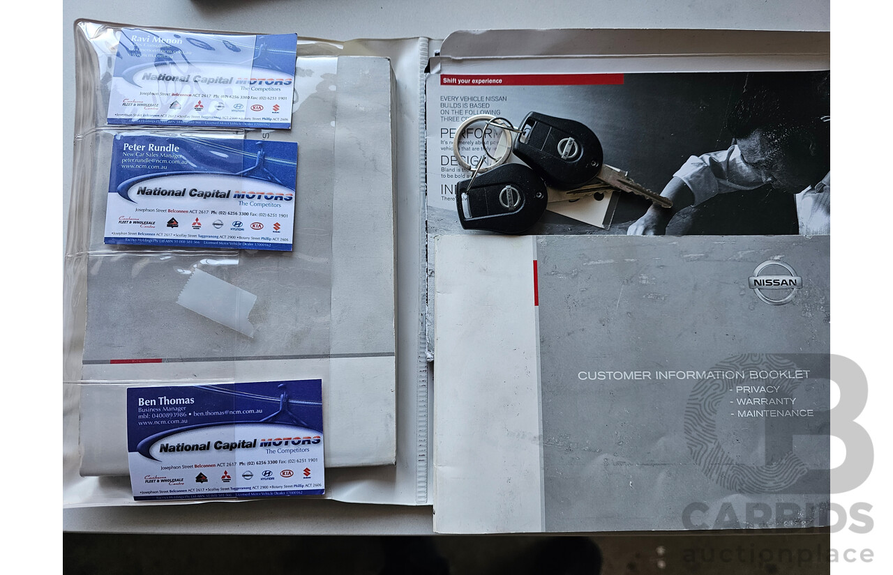 8/2011 Nissan X-Trail ST (fwd) T31 MY11 4d Wagon Silver 2.0L