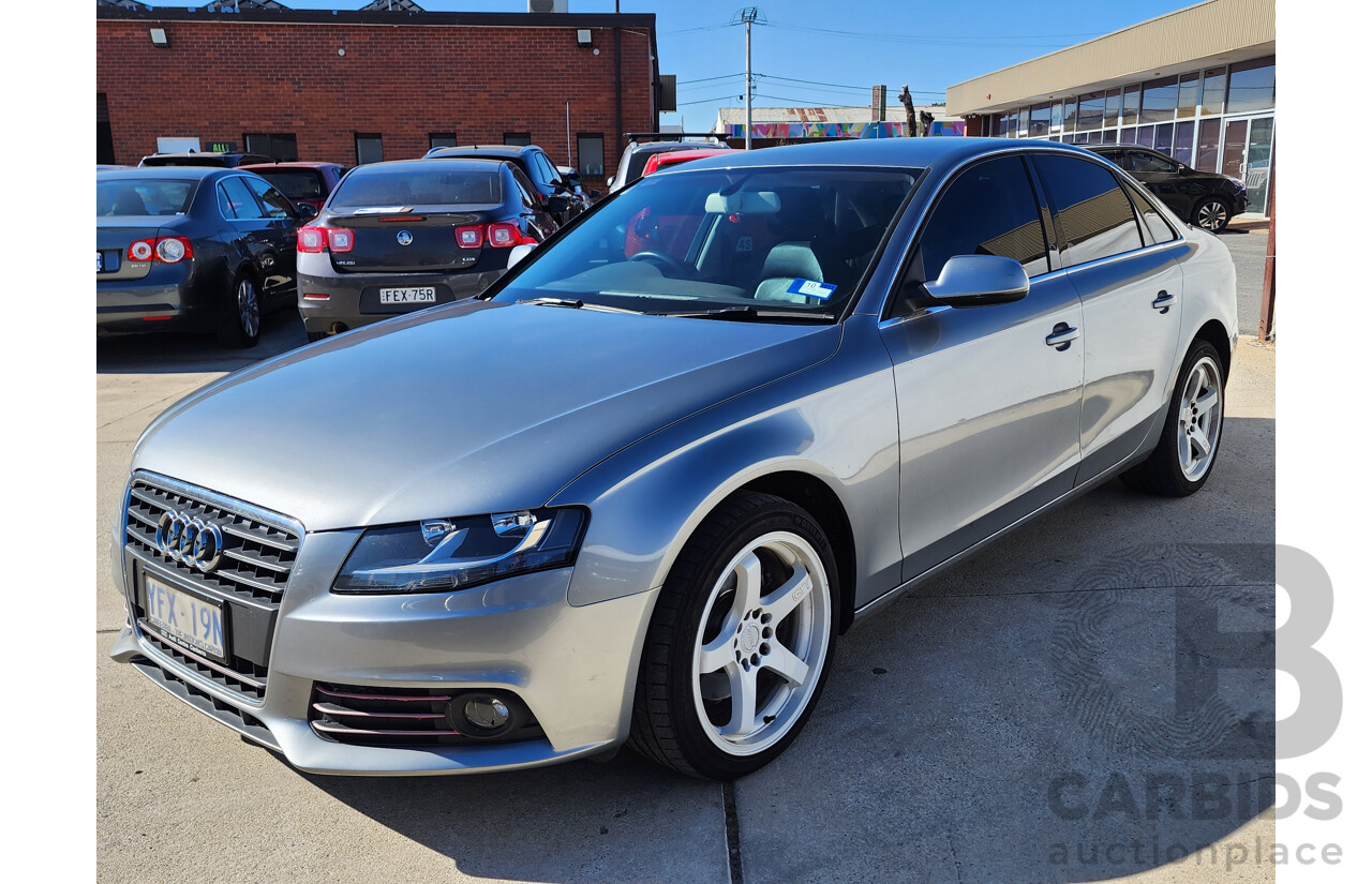 09/2009 Audi A4 2.0 TDI FWD B8 (8K) 4D Sedan Grey 2.0L