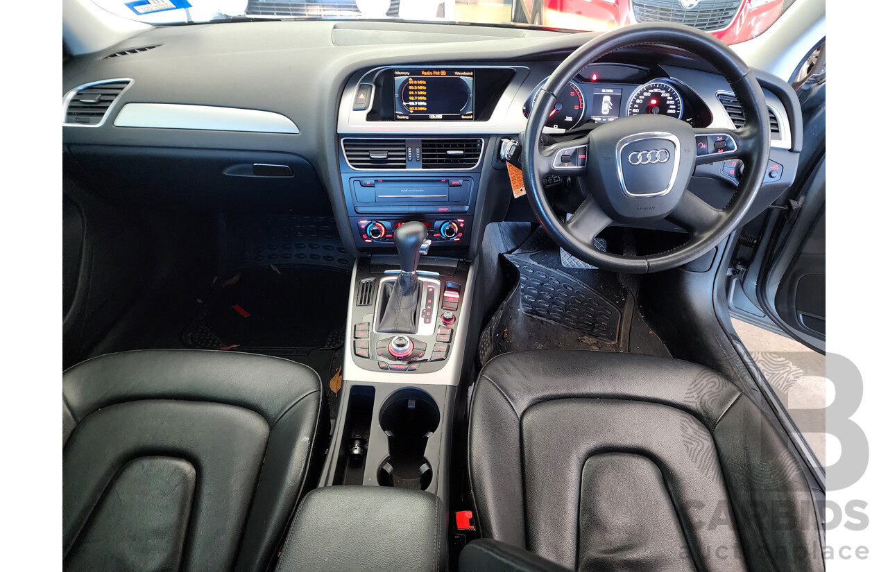 09/2009 Audi A4 2.0 TDI FWD B8 (8K) 4D Sedan Grey 2.0L