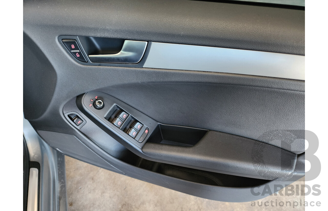 09/2009 Audi A4 2.0 TDI FWD B8 (8K) 4D Sedan Grey 2.0L