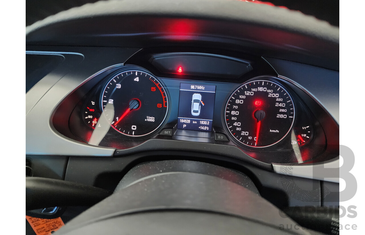 09/2009 Audi A4 2.0 TDI FWD B8 (8K) 4D Sedan Grey 2.0L