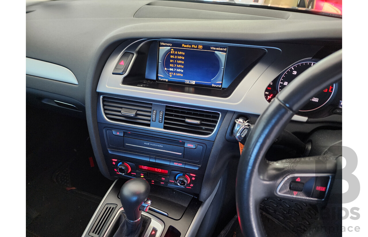 09/2009 Audi A4 2.0 TDI FWD B8 (8K) 4D Sedan Grey 2.0L