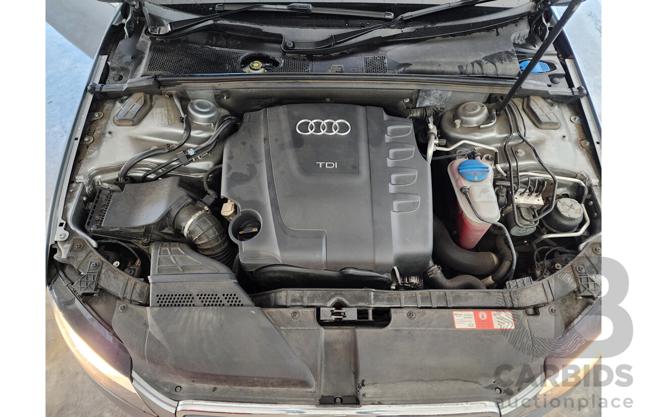 09/2009 Audi A4 2.0 TDI FWD B8 (8K) 4D Sedan Grey 2.0L