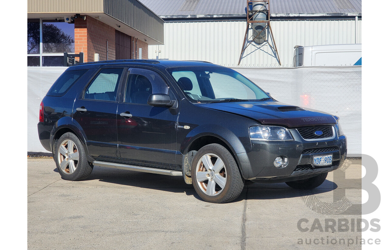 07/2006 Ford Territory TURBO (4x4) AWD SY 4D Wagon Grey 4.0L