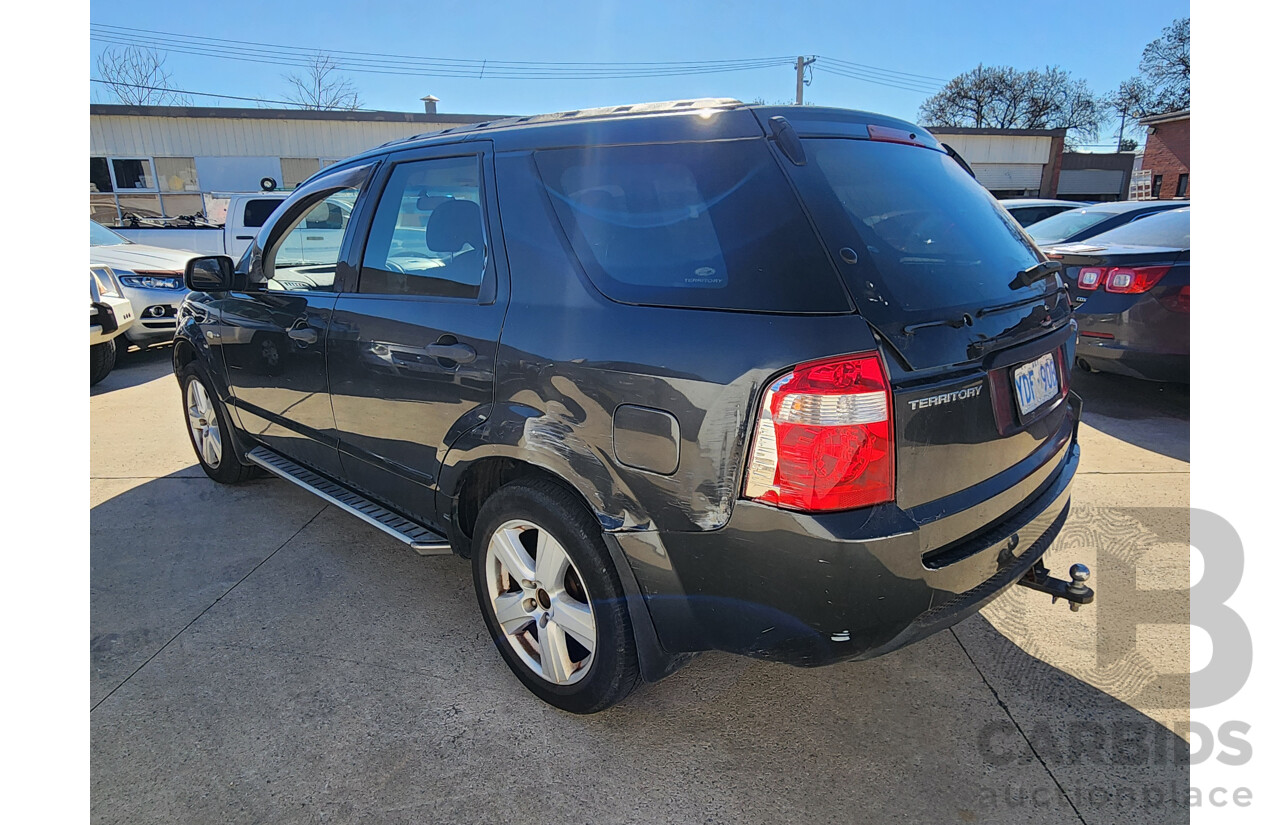 07/2006 Ford Territory TURBO (4x4) AWD SY 4D Wagon Grey 4.0L