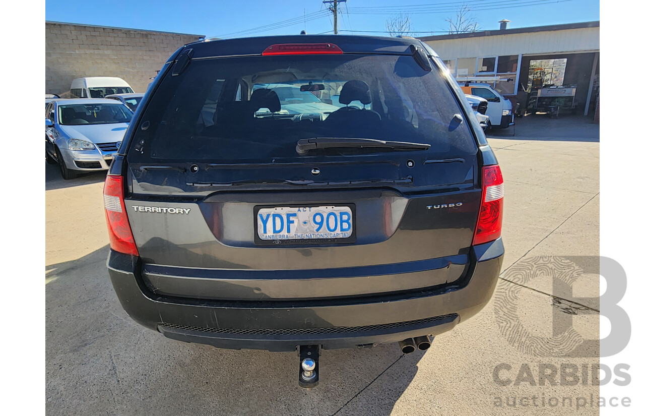 07/2006 Ford Territory TURBO (4x4) AWD SY 4D Wagon Grey 4.0L