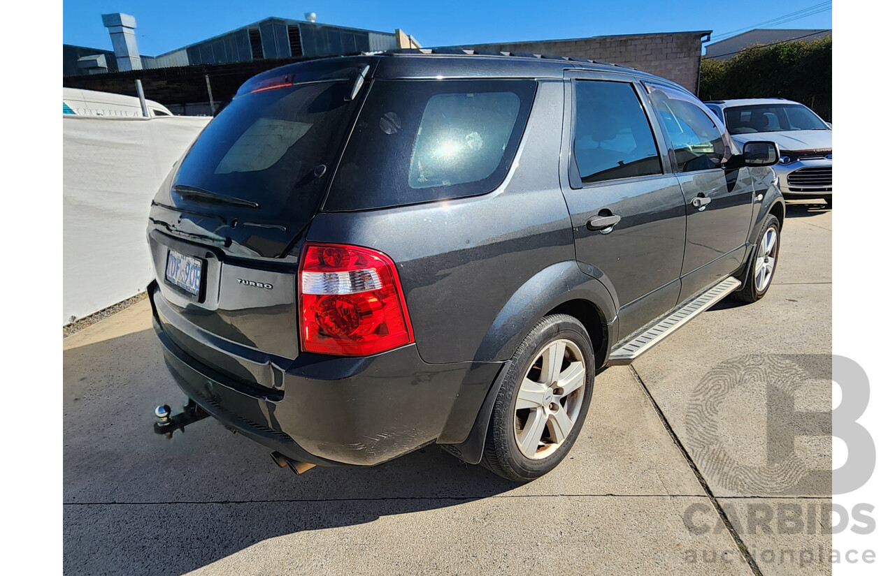 07/2006 Ford Territory TURBO (4x4) AWD SY 4D Wagon Grey 4.0L