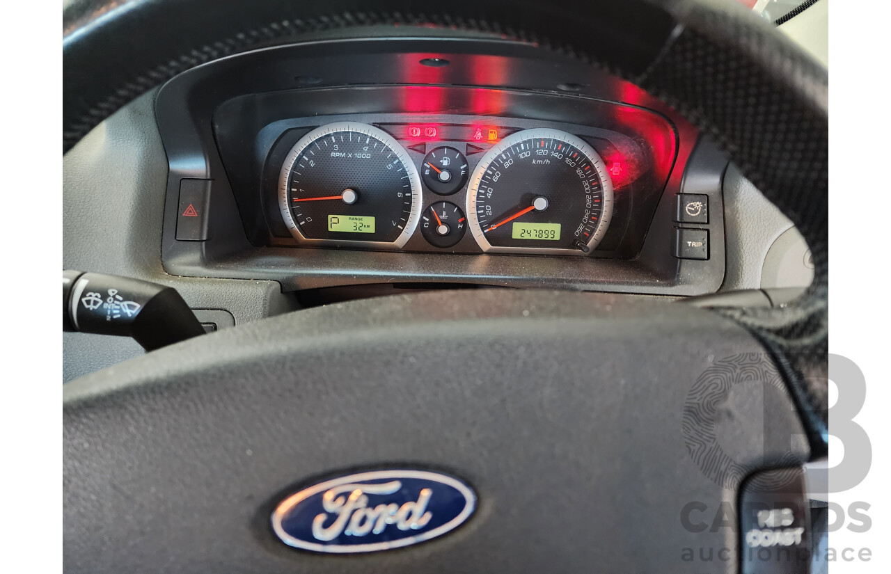 07/2006 Ford Territory TURBO (4x4) AWD SY 4D Wagon Grey 4.0L