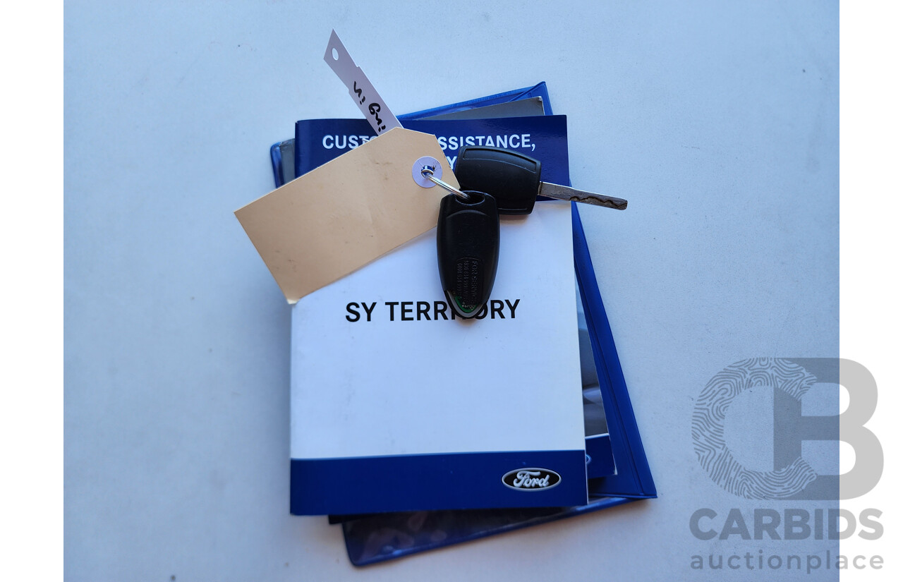 07/2006 Ford Territory TURBO (4x4) AWD SY 4D Wagon Grey 4.0L