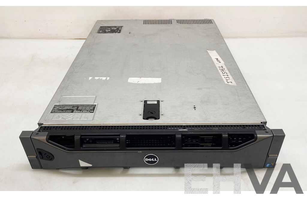 Dell (E02S) PowerEdge R710 Dual Intel Xeon (X5660) 2.80GHz-3.20GHz 6-Core CPU 2RU Server