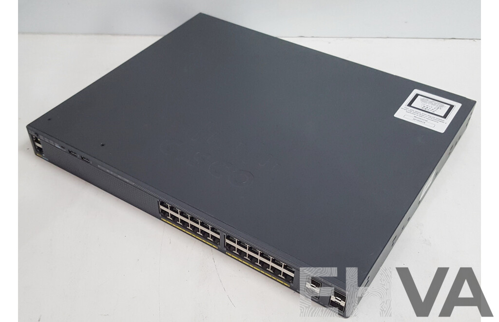 Cisco (WS-C2960X-24PS-L) Catalyst - Lot 1539714 | EHVA