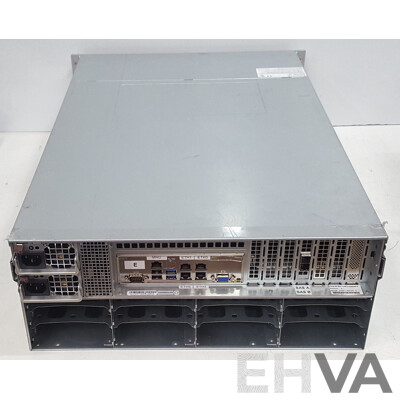 SuperMicro X10DRi-T4+ Intel Xeon (E5-2620 v3) 2.40GHz-3.20GHz 6-Core CPU 4RU Server w/ 64GB DDR4