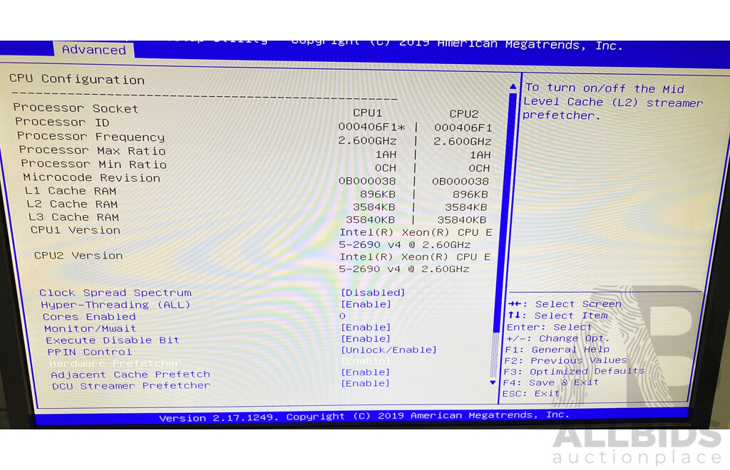 Nutanix (NXS2U2NL12G500) 2RU Dual-Node Server W/ 2x Dual Intel Xeon (2690 V4) 2.60GHz-3.50GHz 14-Core CPU & 128GB DDR4 RAM Nodes